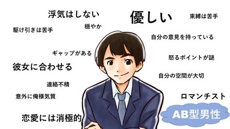 ab型男性 イチャイチャ|AB型男子が好きな人にとる態度とは